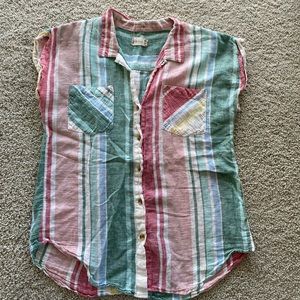 Altar’d State button down tee